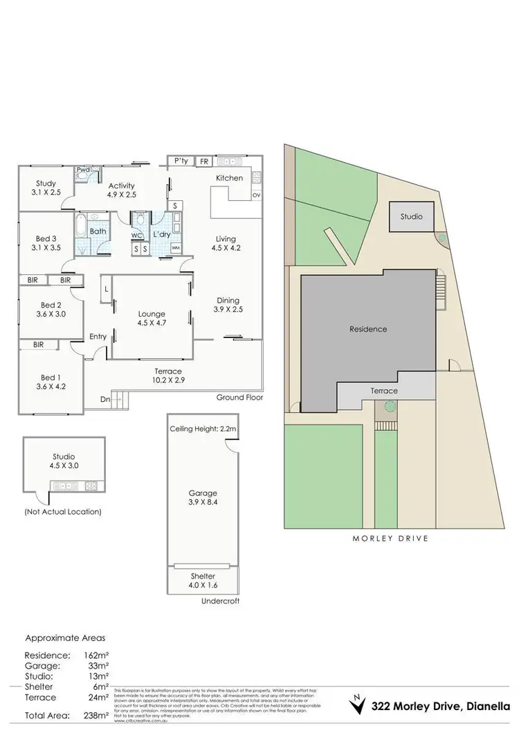 Floorplan of Homely house listing, 322 Morley Drive, Dianella WA 6059