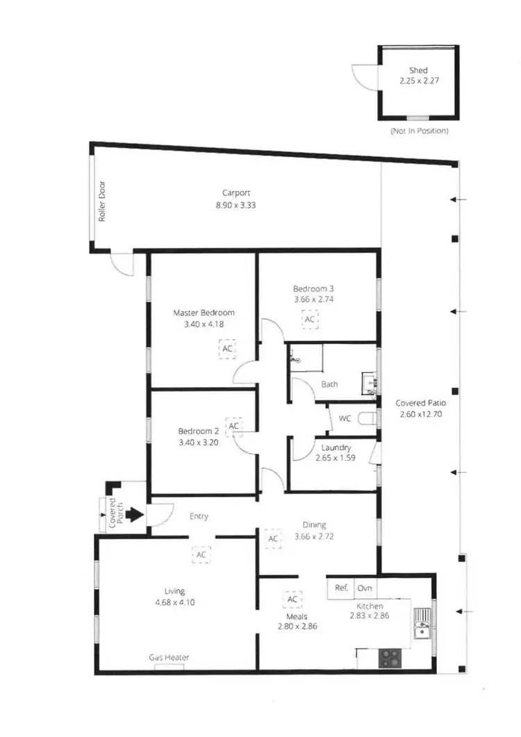 Floorplan of Homely house listing, 499 Yatala Vale Road, Fairview Park SA 5126