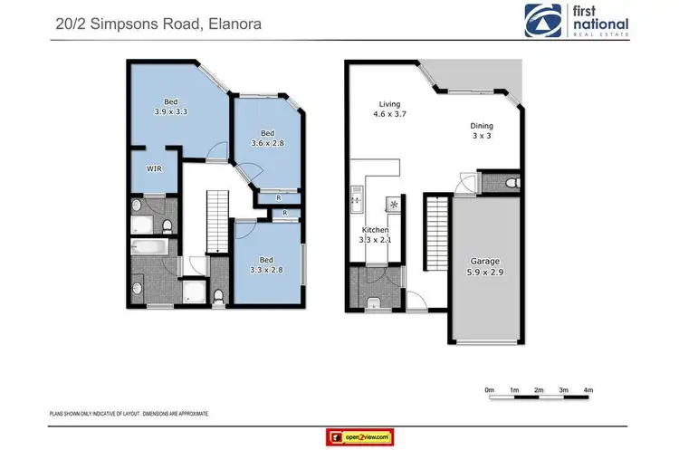 Floorplan of Homely townhouse listing, 20/2 Simpsons Road, Currumbin Waters QLD 4223