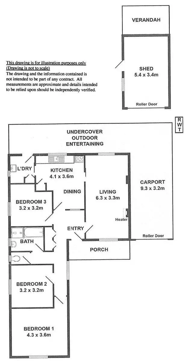 Floorplan of Homely house listing, 17 George Street, Marion SA 5043