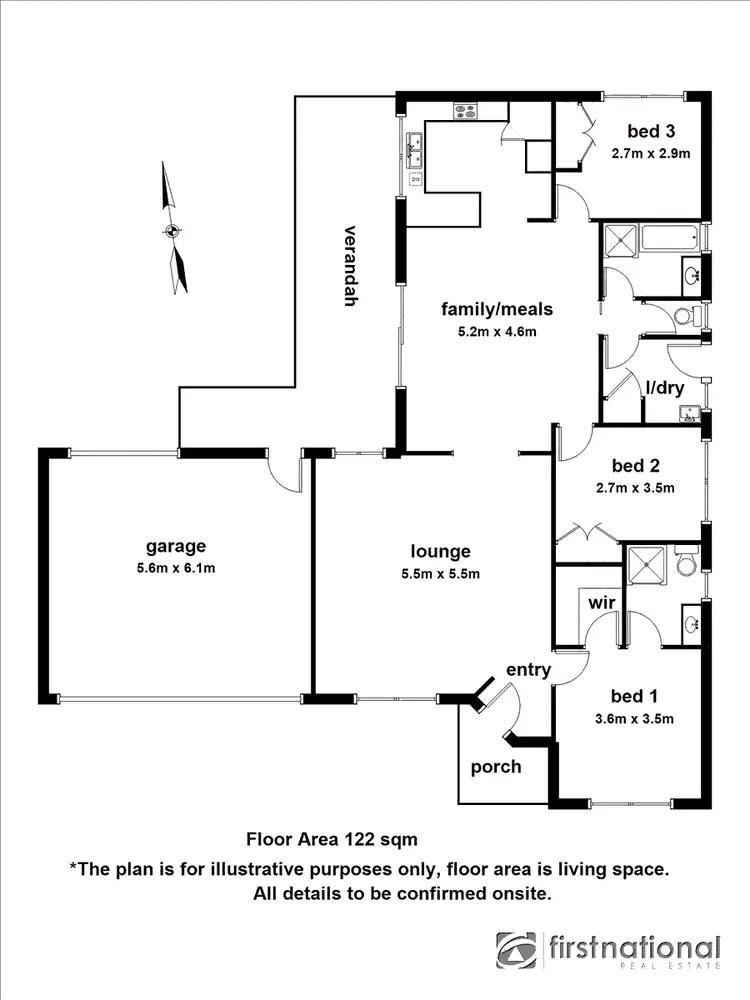 Floorplan of Homely house listing, 24 Dahlen Place, Berwick VIC 3806
