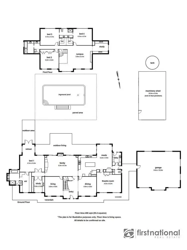 Floorplan of Homely house listing, 25 Glen Moidart Drive, Berwick VIC 3806