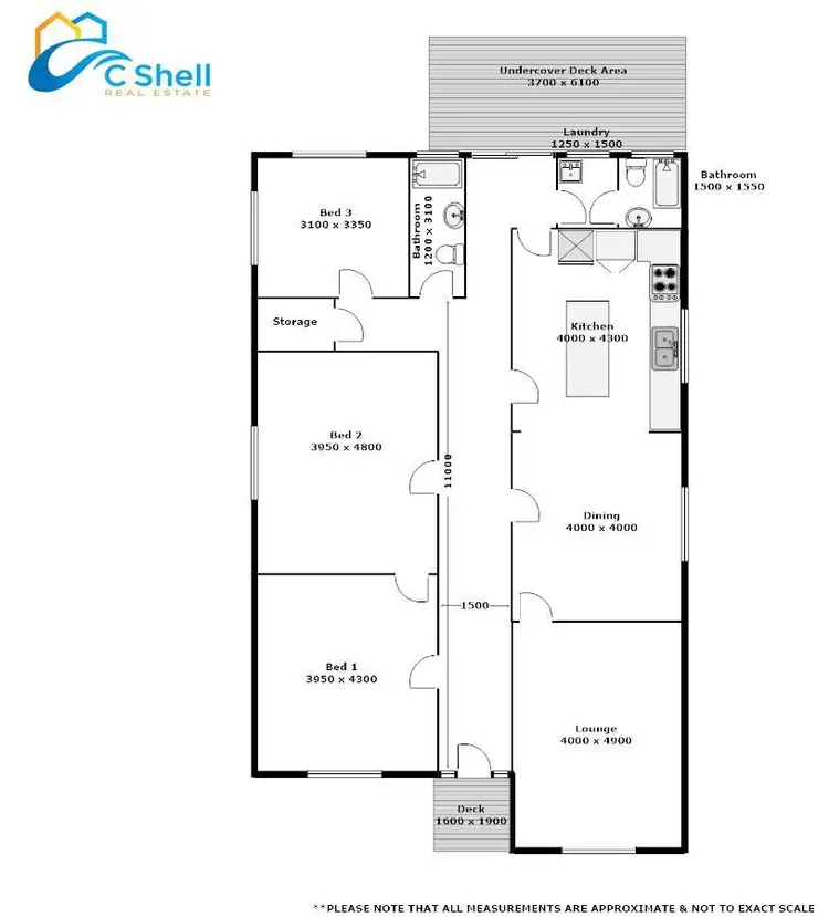 Floorplan of Homely house listing, 6 Wilhelm Street, Loch Sport VIC 3851