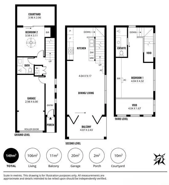 Floorplan of Homely house listing, 2 Hamilton Street, Tonsley SA 5042