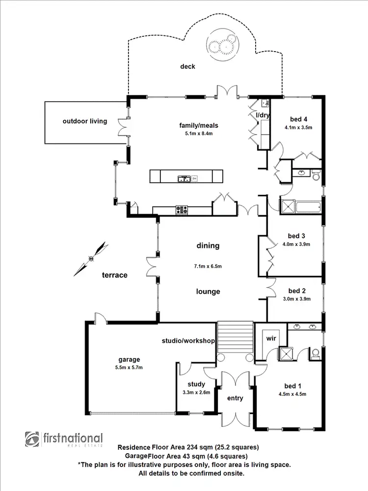 Floorplan of Homely house listing, 8 Scotsgate Way, Berwick VIC 3806