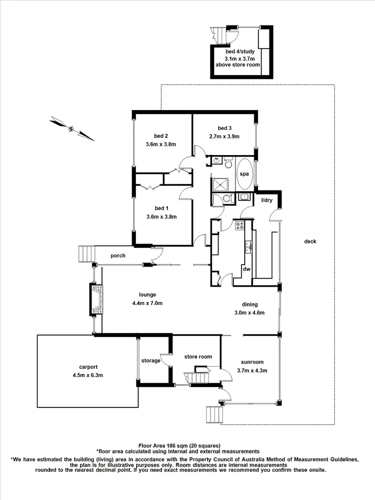 Floorplan of Homely house listing, 5 Williamson Street, Berwick VIC 3806