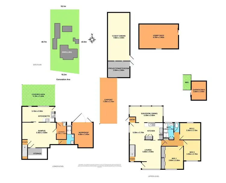 Floorplan of Homely house listing, 20 Coronation Avenue, Cardiff NSW 2285