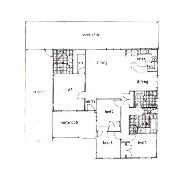 Floorplan of Homely house listing, 7 Heron Street, Djugun WA 6725