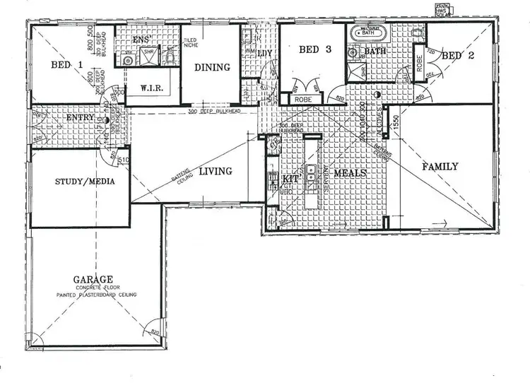 Floorplan of Homely house listing, 24 Perry Circuit, Cranbourne North VIC 3977