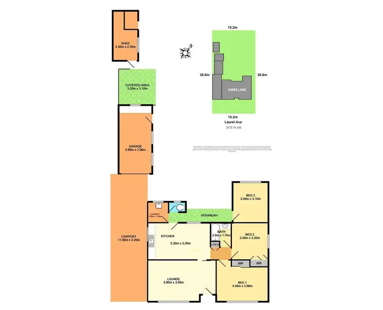 Floorplan of Homely house listing, 35 Laurel Avenue, Edgeworth NSW 2285