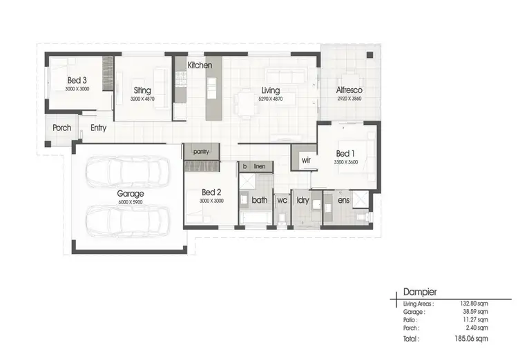 Floorplan of Homely house listing, 34 Auburn Street, Caloundra West QLD 4551