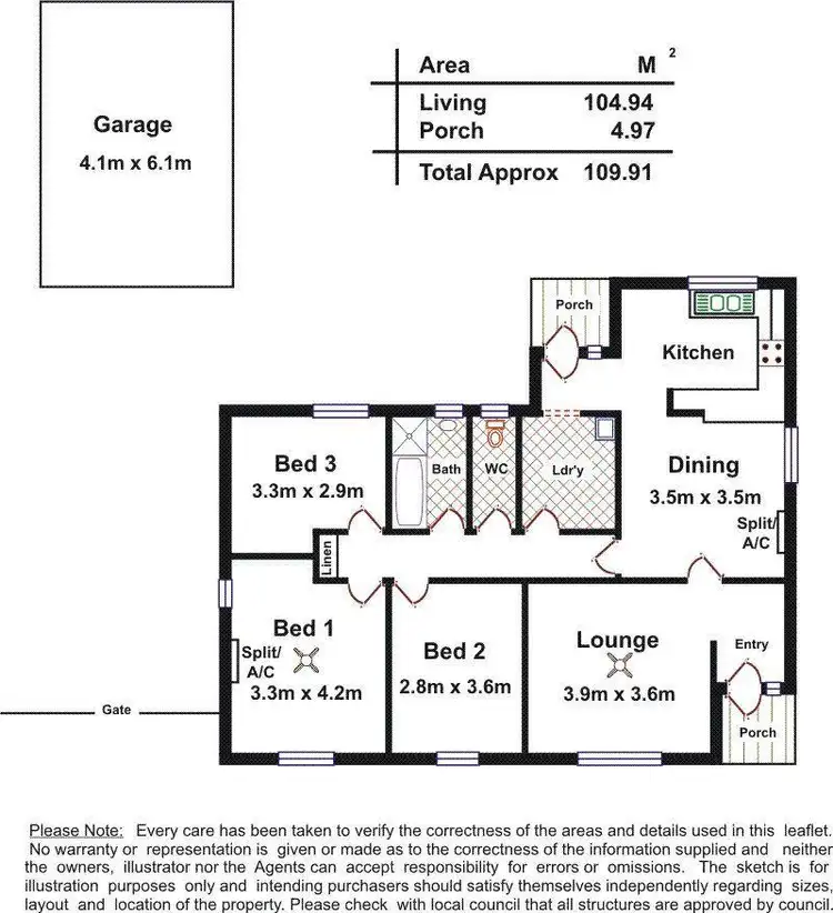 Floorplan of Homely house listing, 21 Nautilus Court, Osborne SA 5017