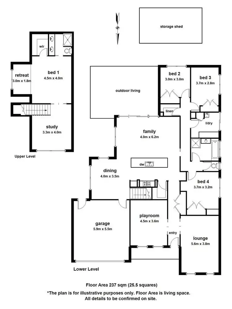 Floorplan of Homely house listing, 1 Haynes Close, Bunyip VIC 3815