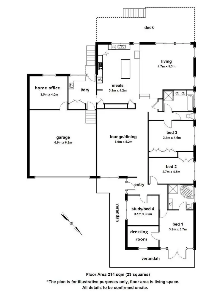 Floorplan of Homely house listing, 32 Elgin Street, Berwick VIC 3806