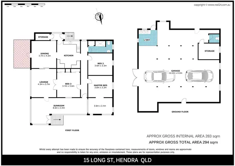 Floorplan of Homely house listing, 15 Long Street, Hendra QLD 4011