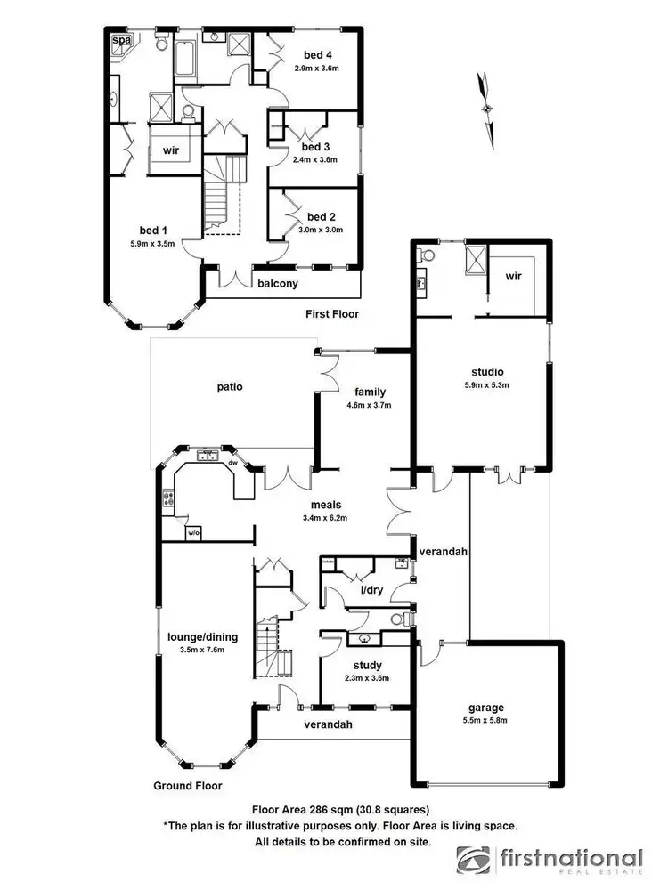Floorplan of Homely house listing, 8 Goodall Court, Berwick VIC 3806