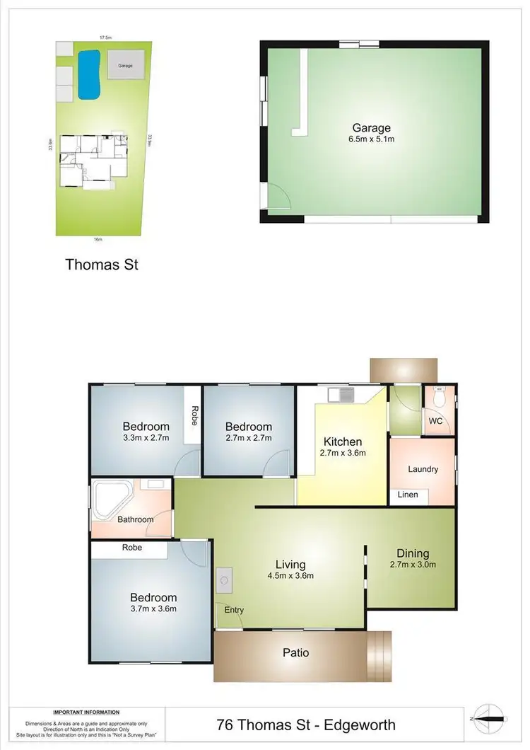 Floorplan of Homely house listing, 76 Thomas Street, Edgeworth NSW 2285
