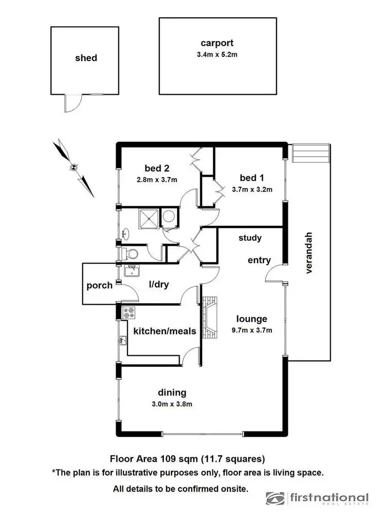 Floorplan of Homely house listing, 8 Rutland Road, Berwick VIC 3806