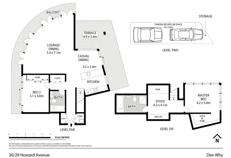 Floorplan of Homely unit listing, 30/29 Howard Avenue, Dee Why NSW 2099
