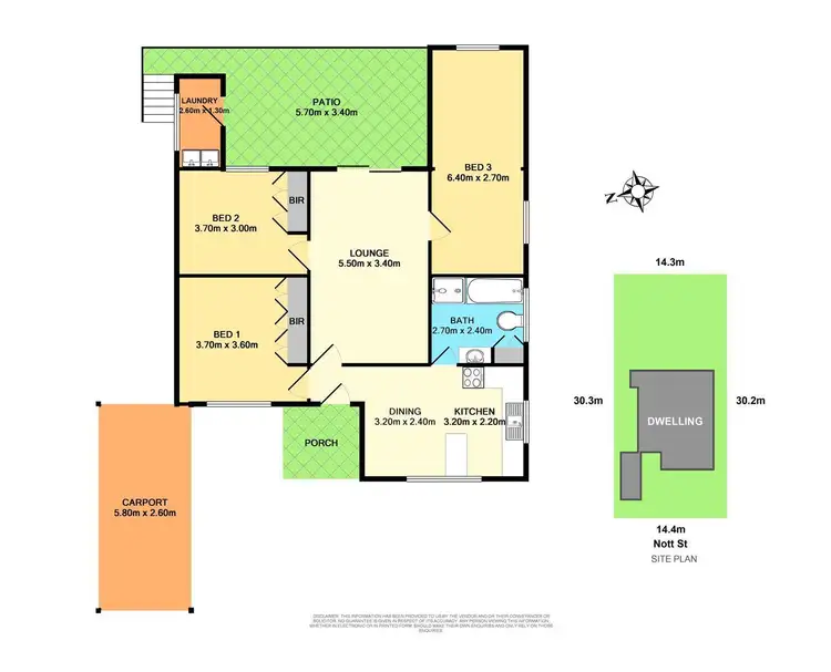 Floorplan of Homely house listing, 16 Nott Street, Edgeworth NSW 2285