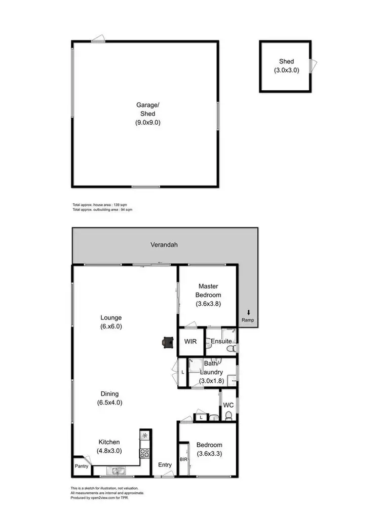 Floorplan of Homely house listing, 1 Joes Road, Nicholls Rivulet TAS 7112