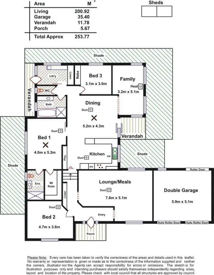 Floorplan of Homely house listing, 22 Prelate Court, Wynn Vale SA 5127
