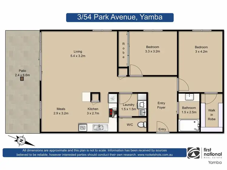 Floorplan of Homely apartment listing, 3/54 Park Avenue, Yamba NSW 2464