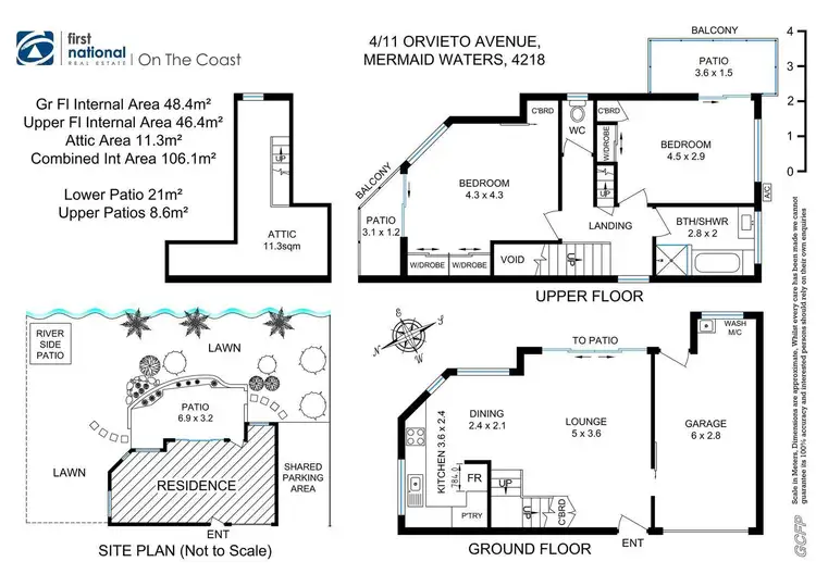 Floorplan of Homely apartment listing, 4/11 Orvieto Avenue, Mermaid Waters QLD 4218