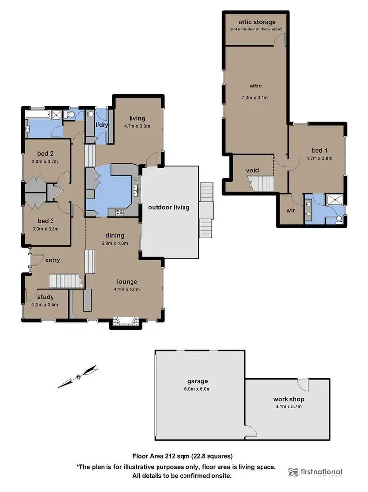 Floorplan of Homely house listing, 128 High Street, Berwick VIC 3806