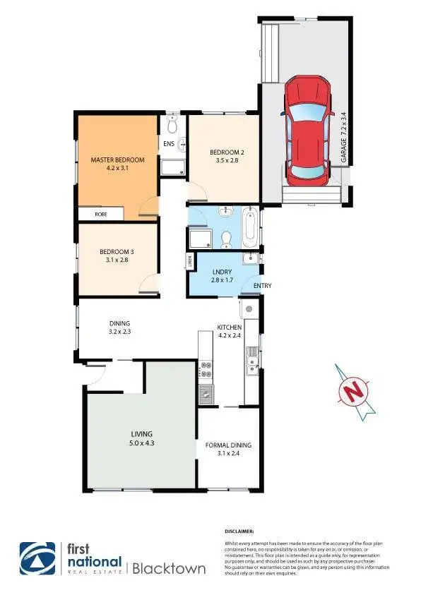 Floorplan of Homely house listing, 7 Isis Place, Quakers Hill NSW 2763