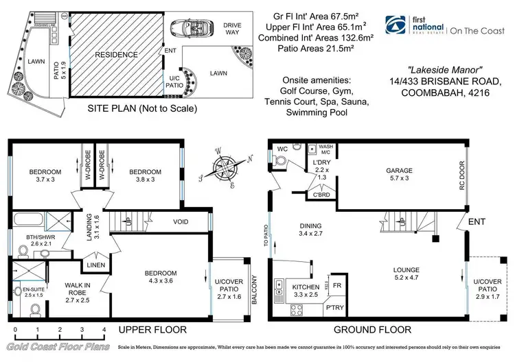 Floorplan of Homely townhouse listing, 14/433 Brisbane Road, Coombabah QLD 4216