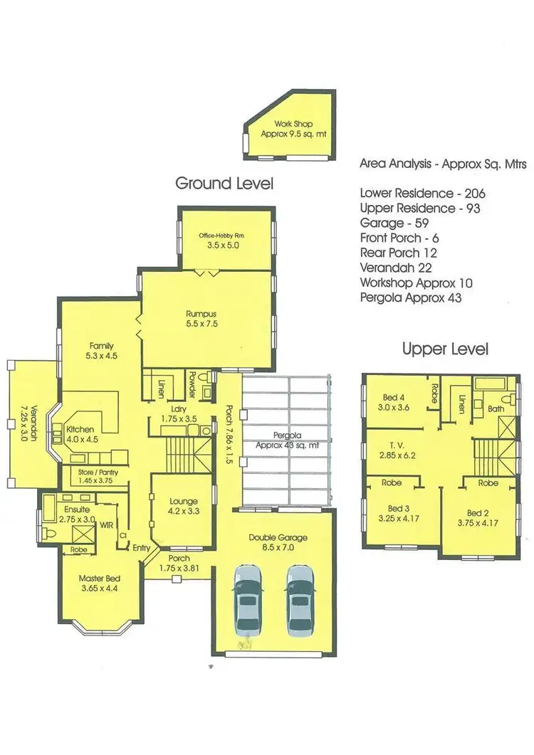 Floorplan of Homely house listing, 7 Temple-Wood Court, Berwick VIC 3806