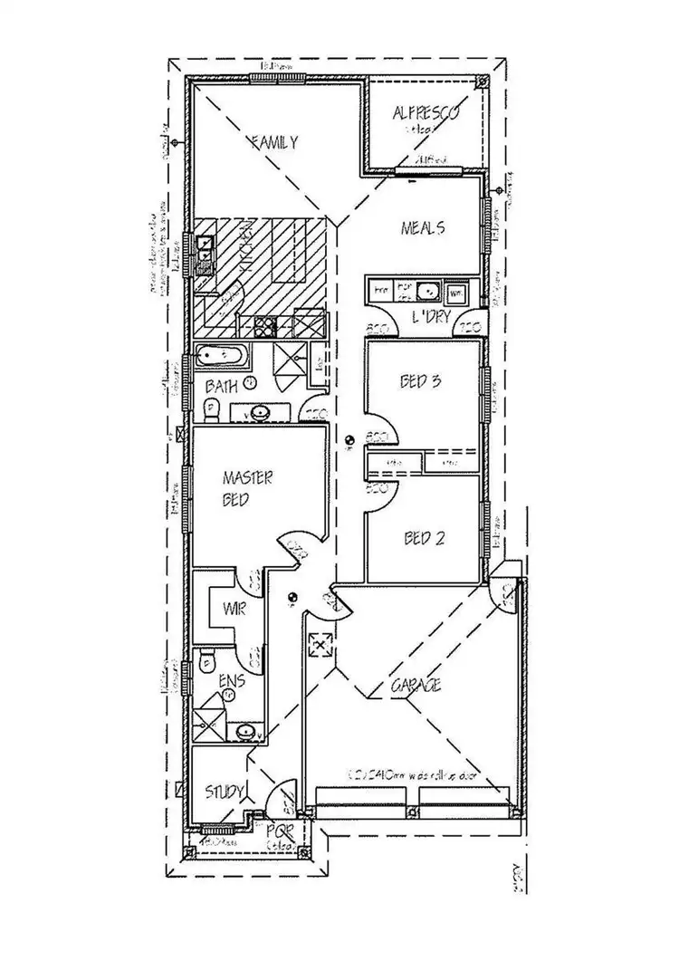 Floorplan of Homely house listing, 23A Firmin Street, Paralowie SA 5108
