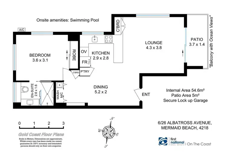 Floorplan of Homely apartment listing, 6/26 Albatross Avenue, Mermaid Beach QLD 4218