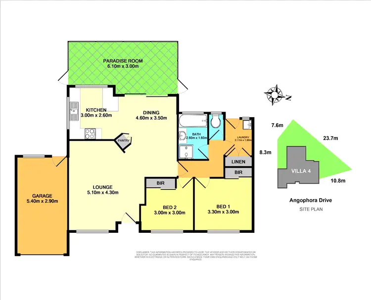 Floorplan of Homely villa listing, 4/20 Angophora Drive, Warabrook NSW 2304