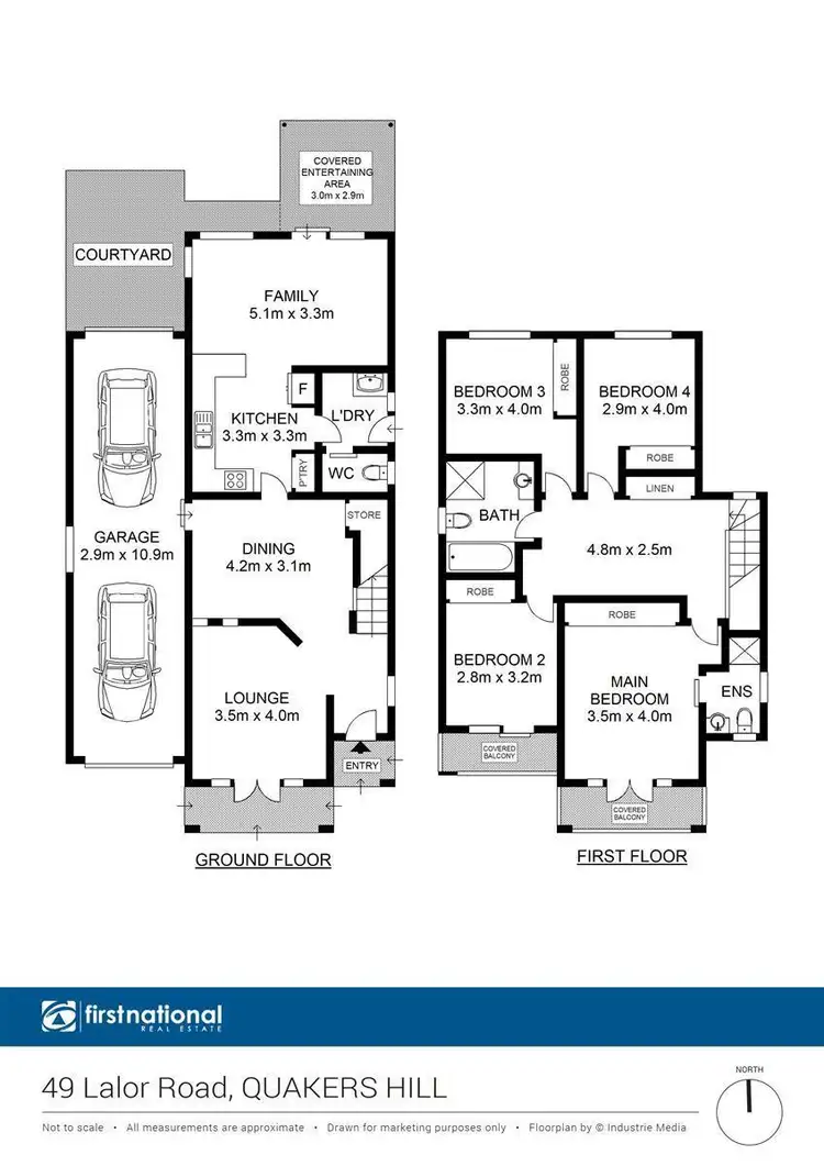 Floorplan of Homely house listing, 49 Lalor Road, Quakers Hill NSW 2763