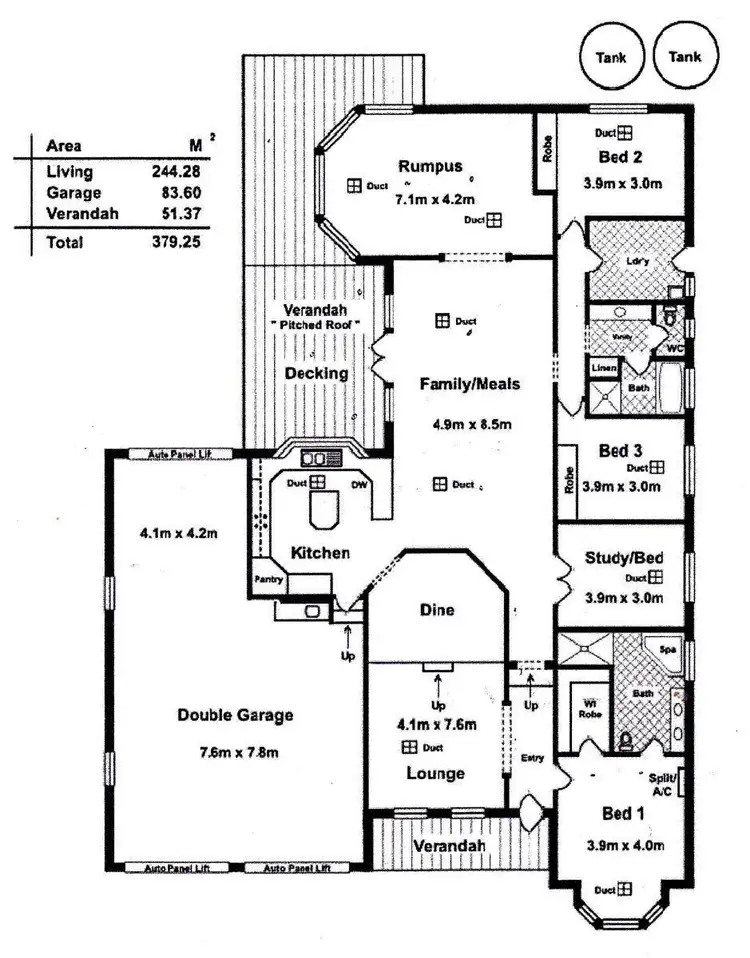 Floorplan of Homely house listing, 29 Beaufort Avenue, Golden Grove SA 5125