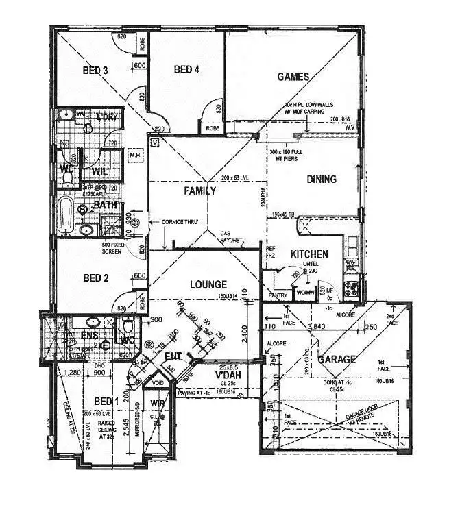 Floorplan of Homely house listing, 5 Boyle Road, Ridgewood WA 6030