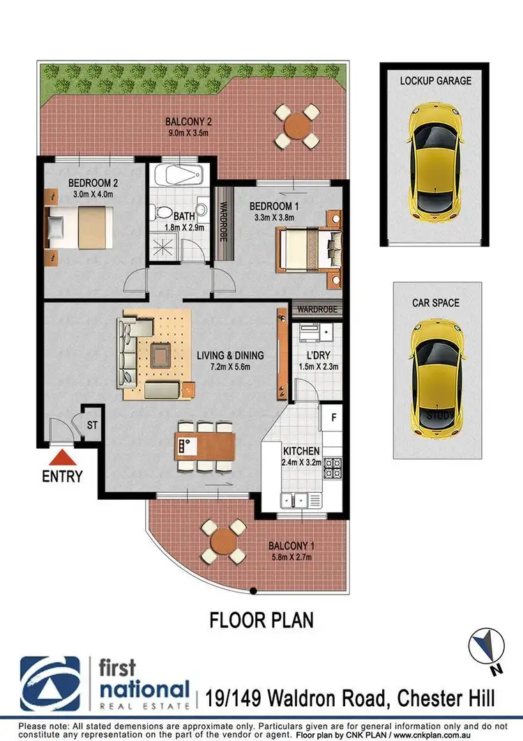 Floorplan of Homely apartment listing, 19/149 Waldron Road, Chester Hill NSW 2162
