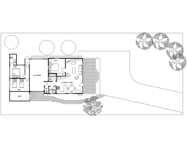 Floorplan of Homely house listing, 6 Bluff Drive, Loch Sport VIC 3851