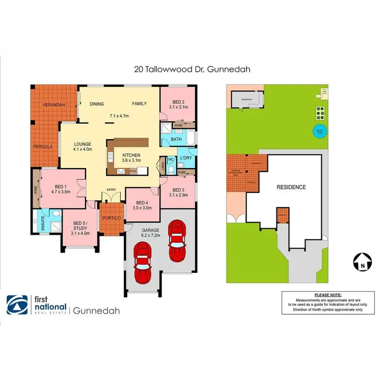 Floorplan of Homely house listing, 20 Tallowwood Drive, Gunnedah NSW 2380