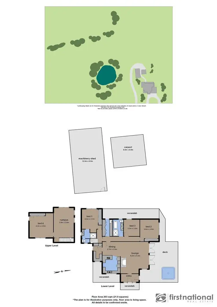 Floorplan of Homely house listing, 335 Thewlis Road, Pakenham Upper VIC 3810