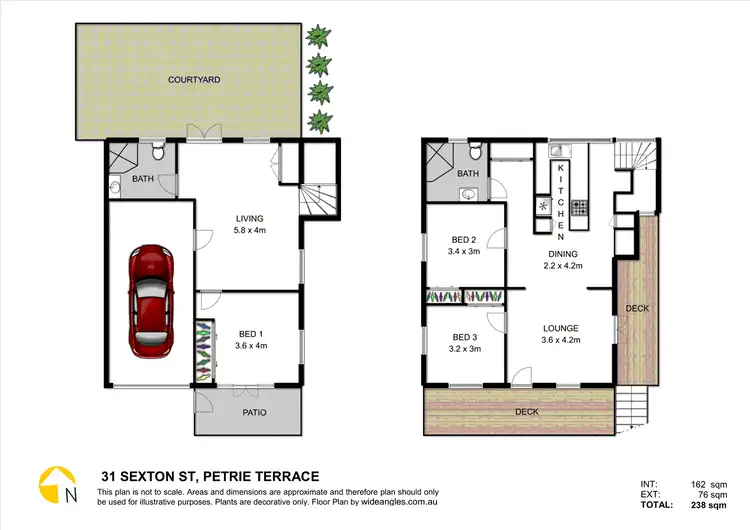 Floorplan of Homely house listing, 31 Sexton Street, Petrie Terrace QLD 4000