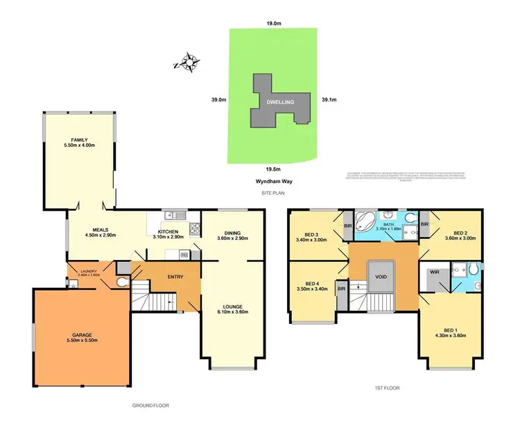 Floorplan of Homely house listing, 100 Wyndham Way, Eleebana NSW 2282
