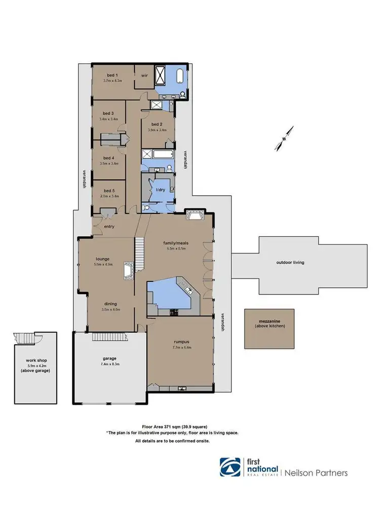 Floorplan of Homely house listing, 1315 Wellington Road, Belgrave South VIC 3160