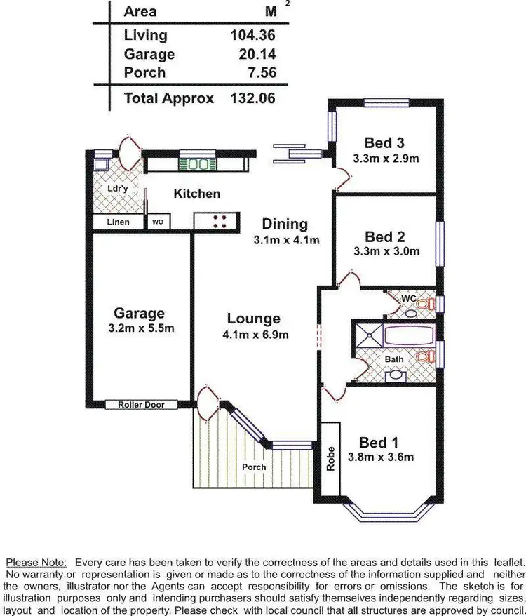 Floorplan of Homely unit listing, 5/33 Coogee Avenue, Paralowie SA 5108
