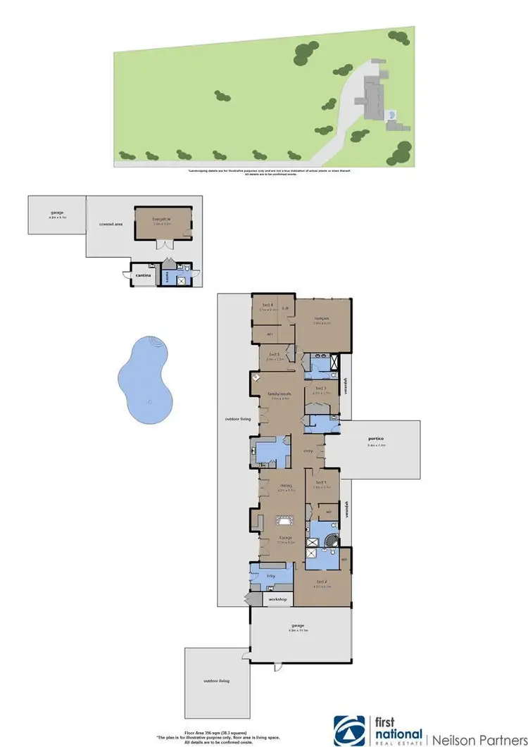 Floorplan of Homely rural property listing, 283 Heatherton Road, Narre Warren North VIC 3804