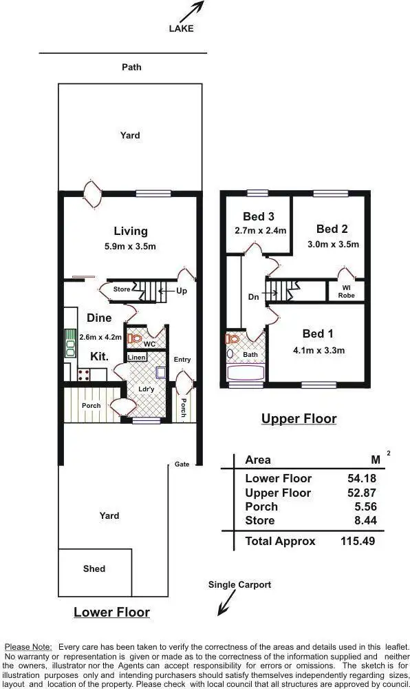 Floorplan of Homely unit listing, 7/7 Curlew Court, Semaphore Park SA 5019