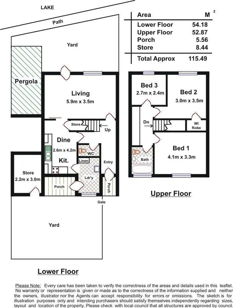 Floorplan of Homely unit listing, 9/9 Curlew Court, Semaphore Park SA 5019