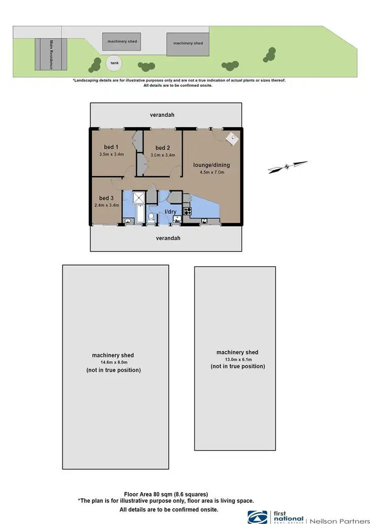 Floorplan of Homely house listing, 6 Dixons Road, Cardinia VIC 3978